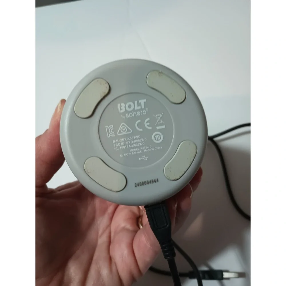 Sphero BOLT App-Enabled App-Controlled Robotic Ball Model K002 w/ Charging Base